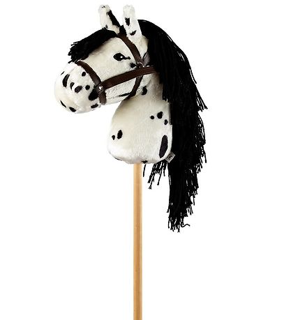 by ASTRUP K?phest - 68 cm - Hvid m. Prikker