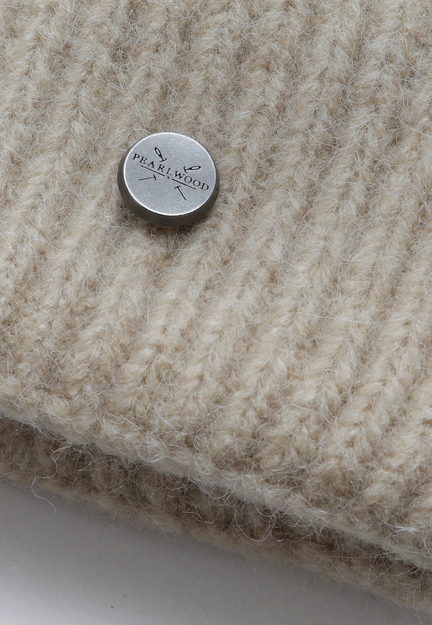 PEARLWOOD Strickmütze »ZOE« Feinripp, wärmend, breiter Umschlag
