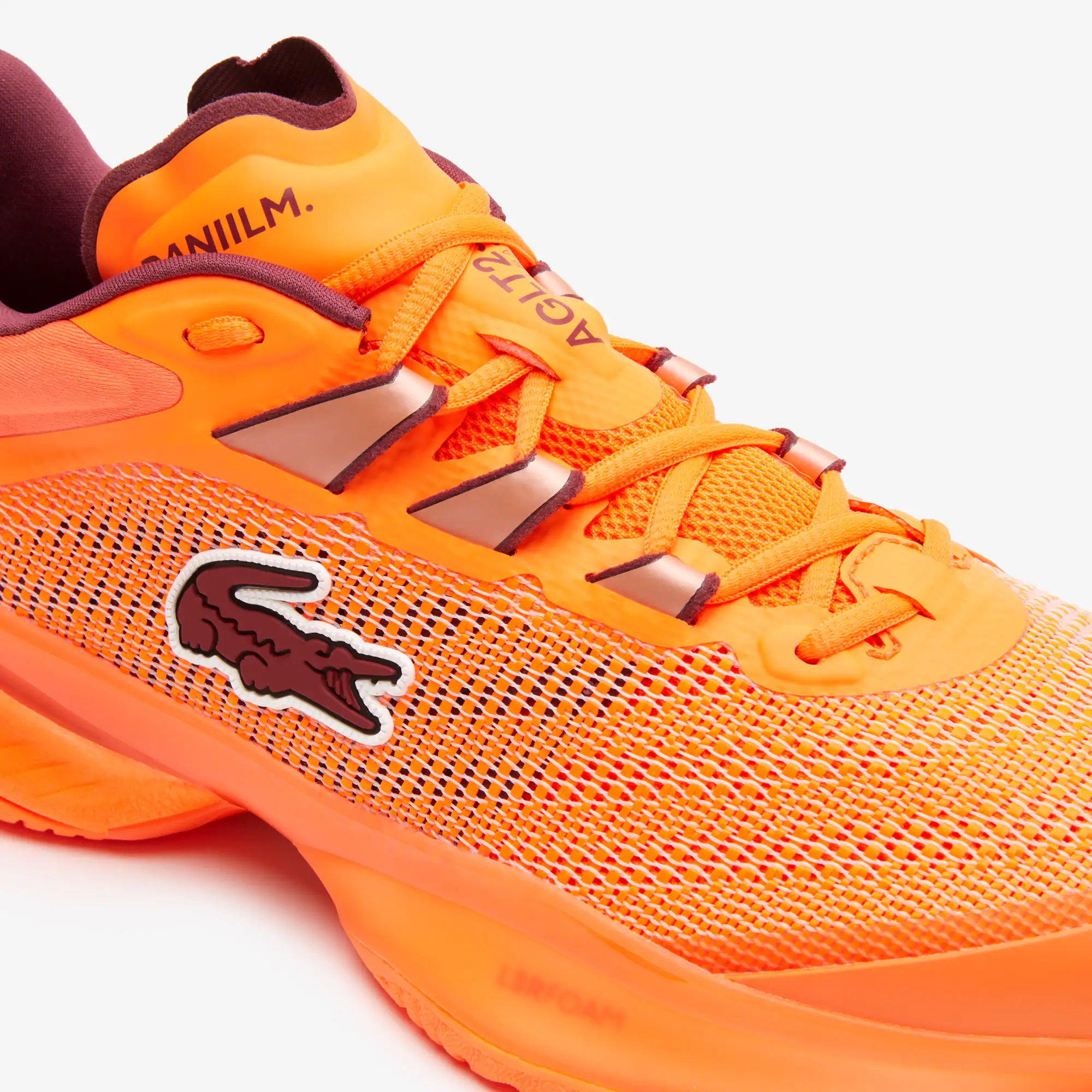 Herren LACOSTE x Daniil Medvedev AG-LT23 Ultra Tennis-Schuhe Performance - Orange - Lacoste - Herren