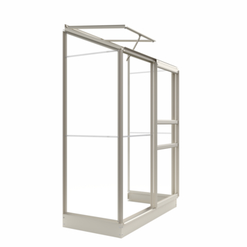 Royal Well Emma I muurkas aluminium wit 0,91 m²