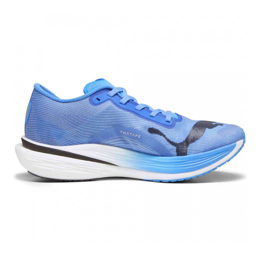Puma DEVIATE NITRO ELITE - Chaussures running Homme fire orchid/ultra blue/puma white