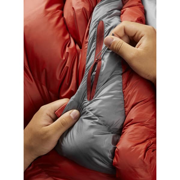Sac de couchage RAB ALPINE 600 REG RED CLAY