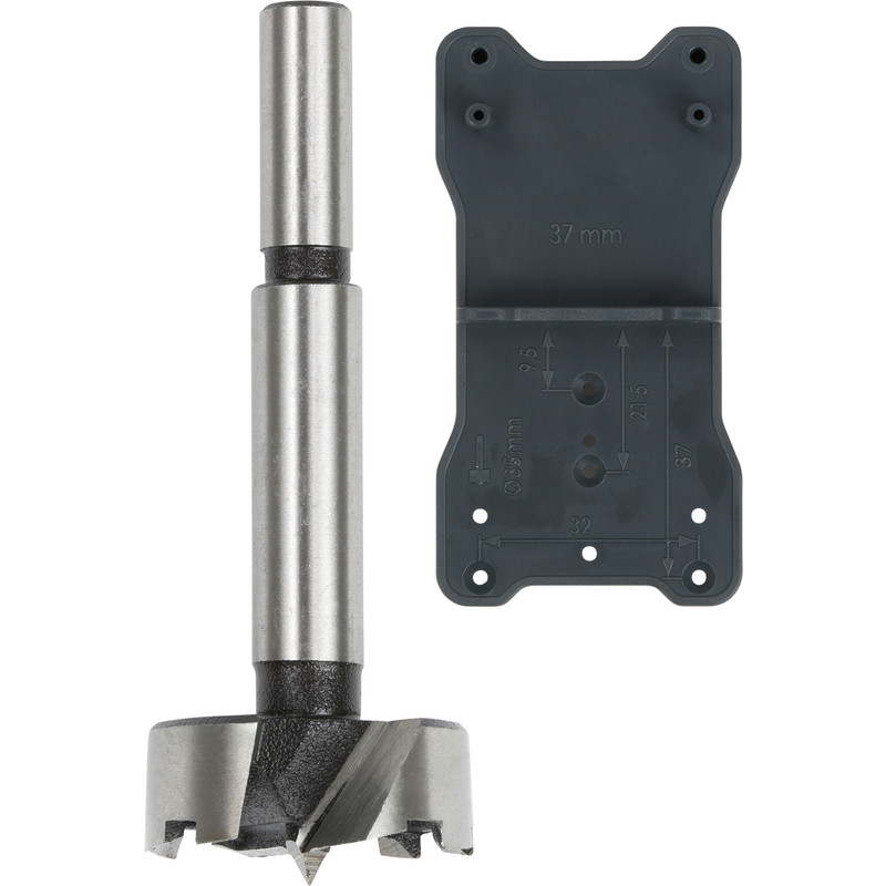 Wolfcraft Scharnierboor & Markeerhulp L90 Ø26+35mm
