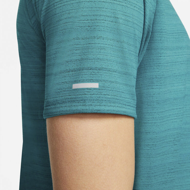 Nike Dri Fit Miler Lobe T Shirt Blå