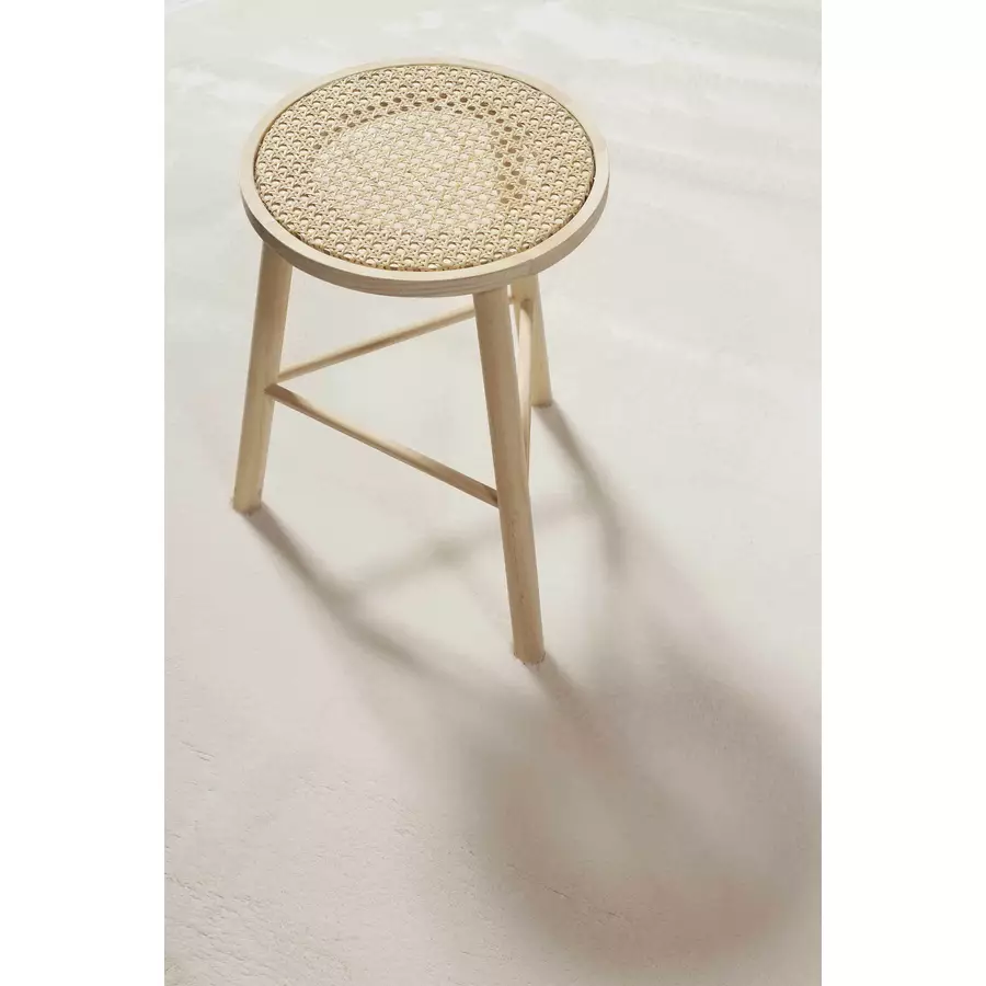 Homie Living Kurzflorteppich Lago creme beige