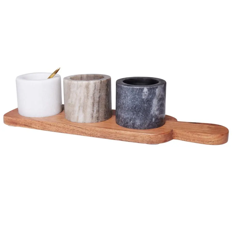 PATRAS - Dienblad - Meerkleurig - Hout