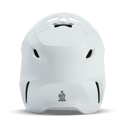 Casque cross Fox V3 - SOLID 2024 - Blanc
