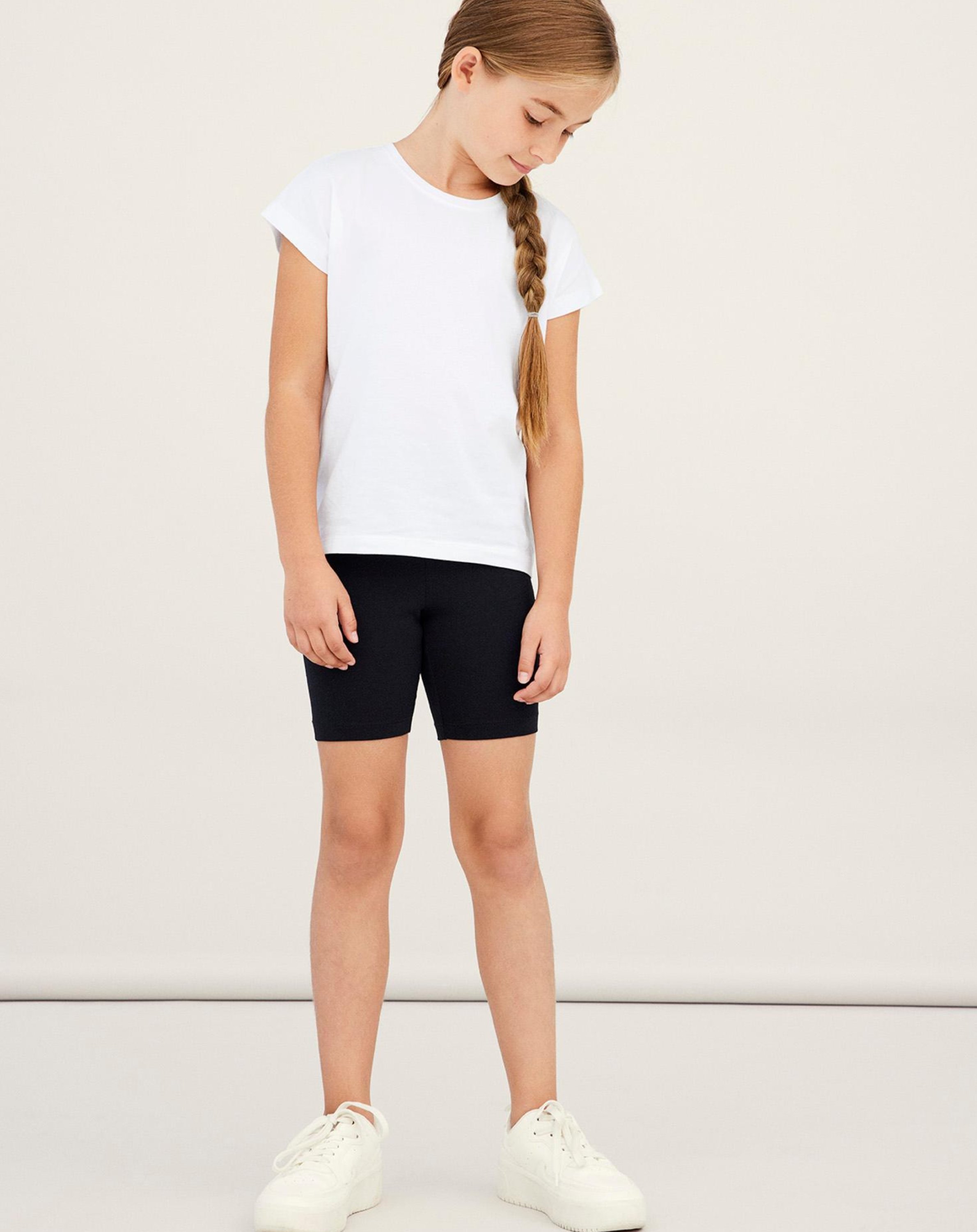 Radlerhose NKFVIVIAN 2er-Pack in black