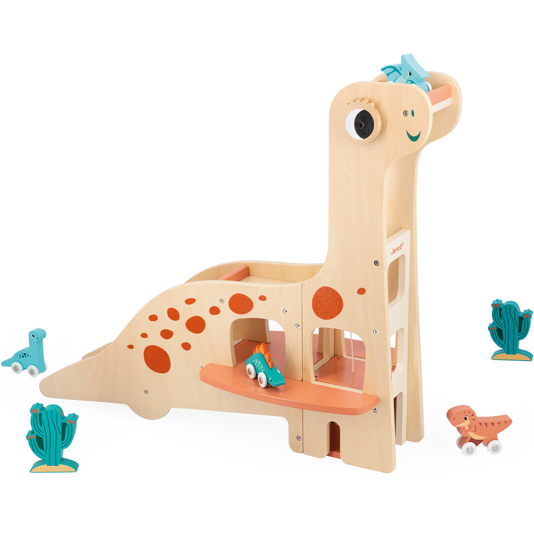 Janod garage dino - 50cm