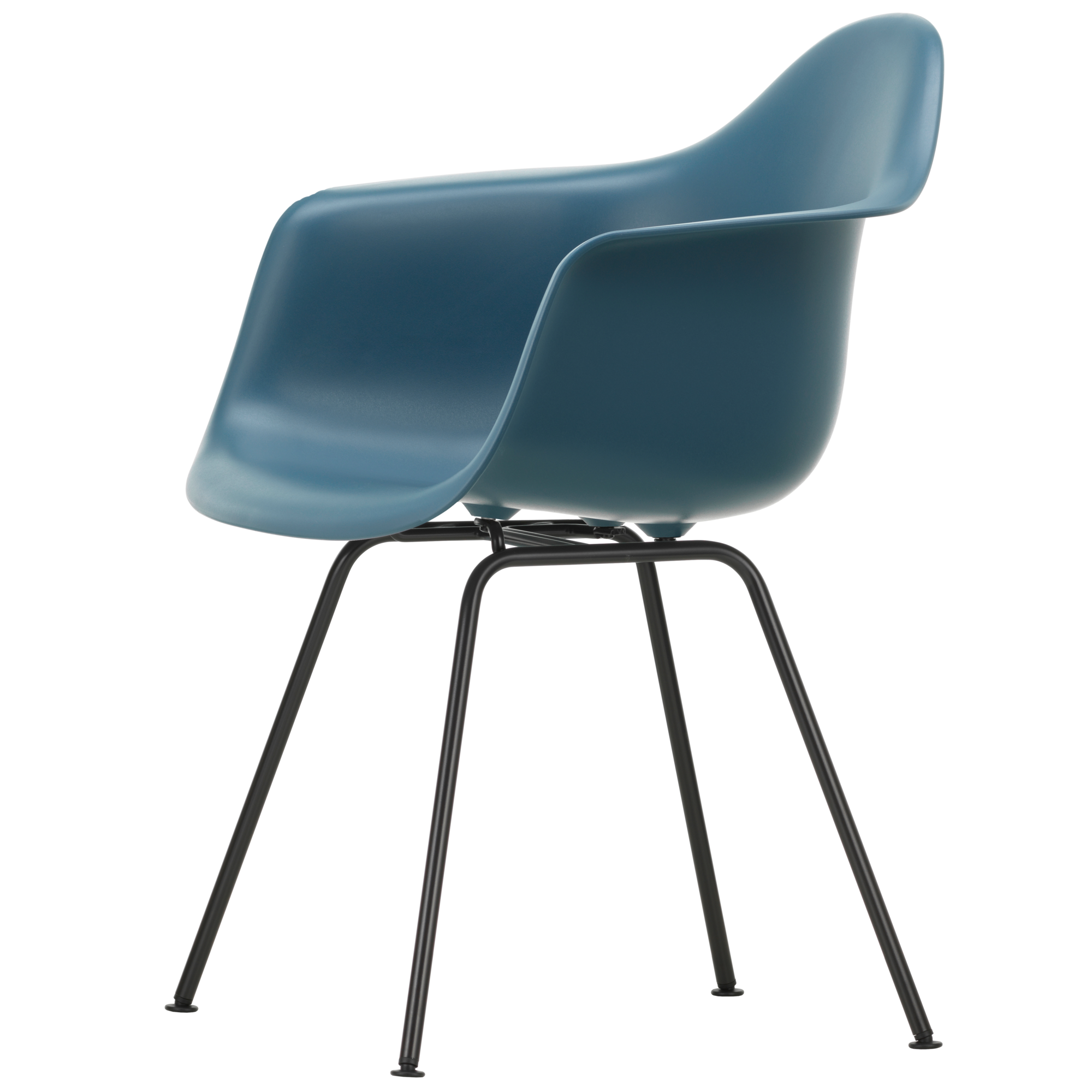 Eetkamerstoel DAX RE zwart Sea Blue