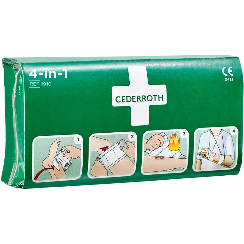 Bandage hémostatique 4-en-1, universel