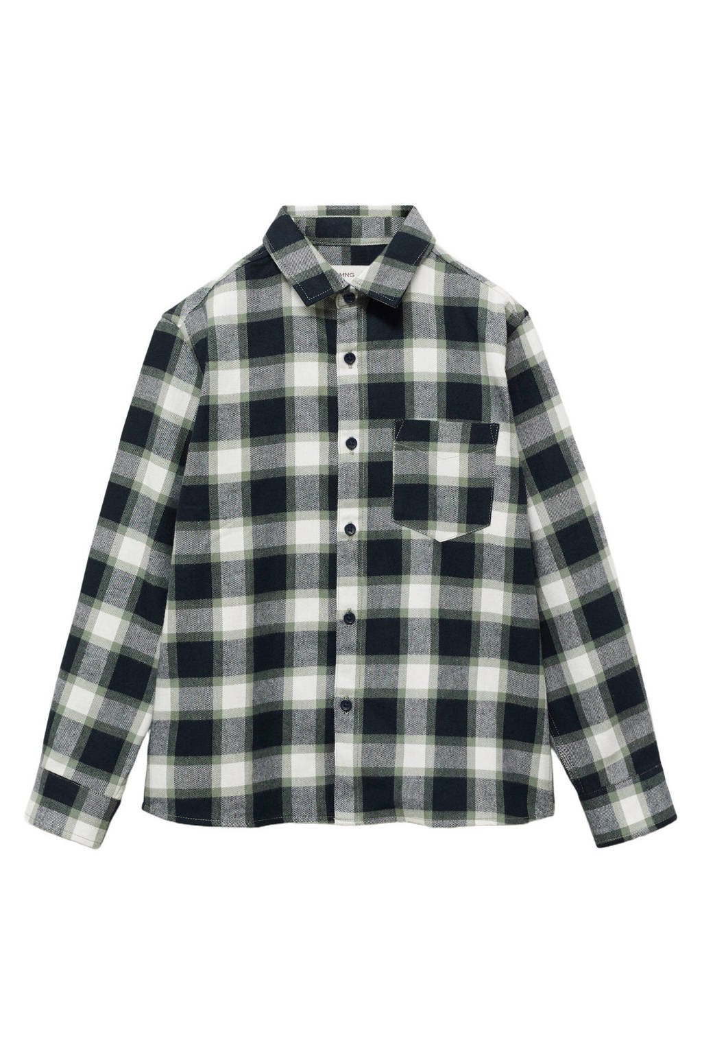 Mango Kids overhemd donkerblauw