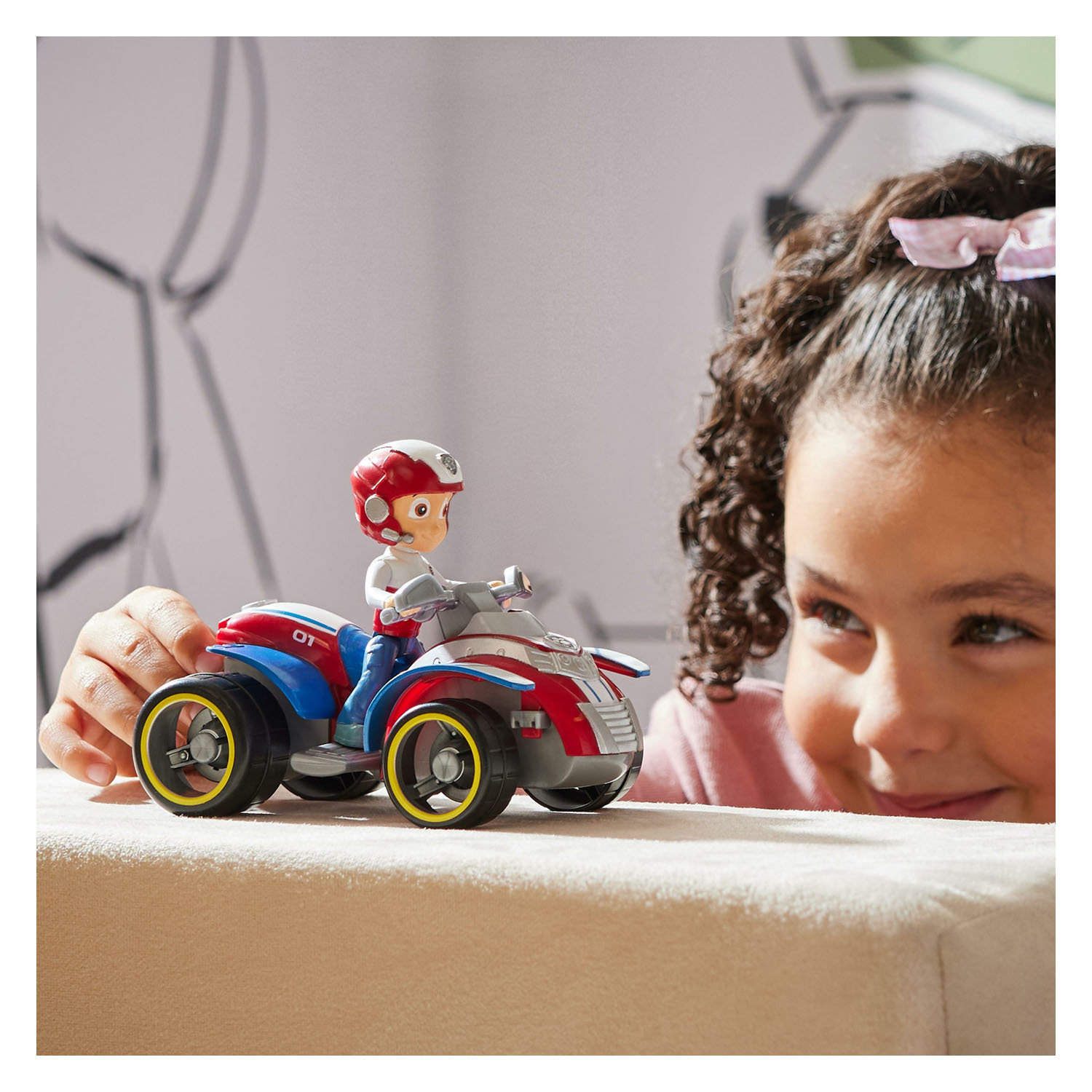 PAW Patrol Voertuig met Speelfiguur - Ryder's Rescue ATV