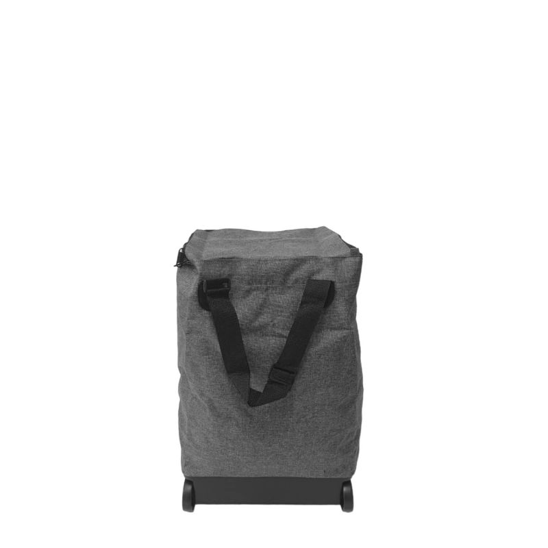 Cabas pliable Course ST101 55 cm Grey black