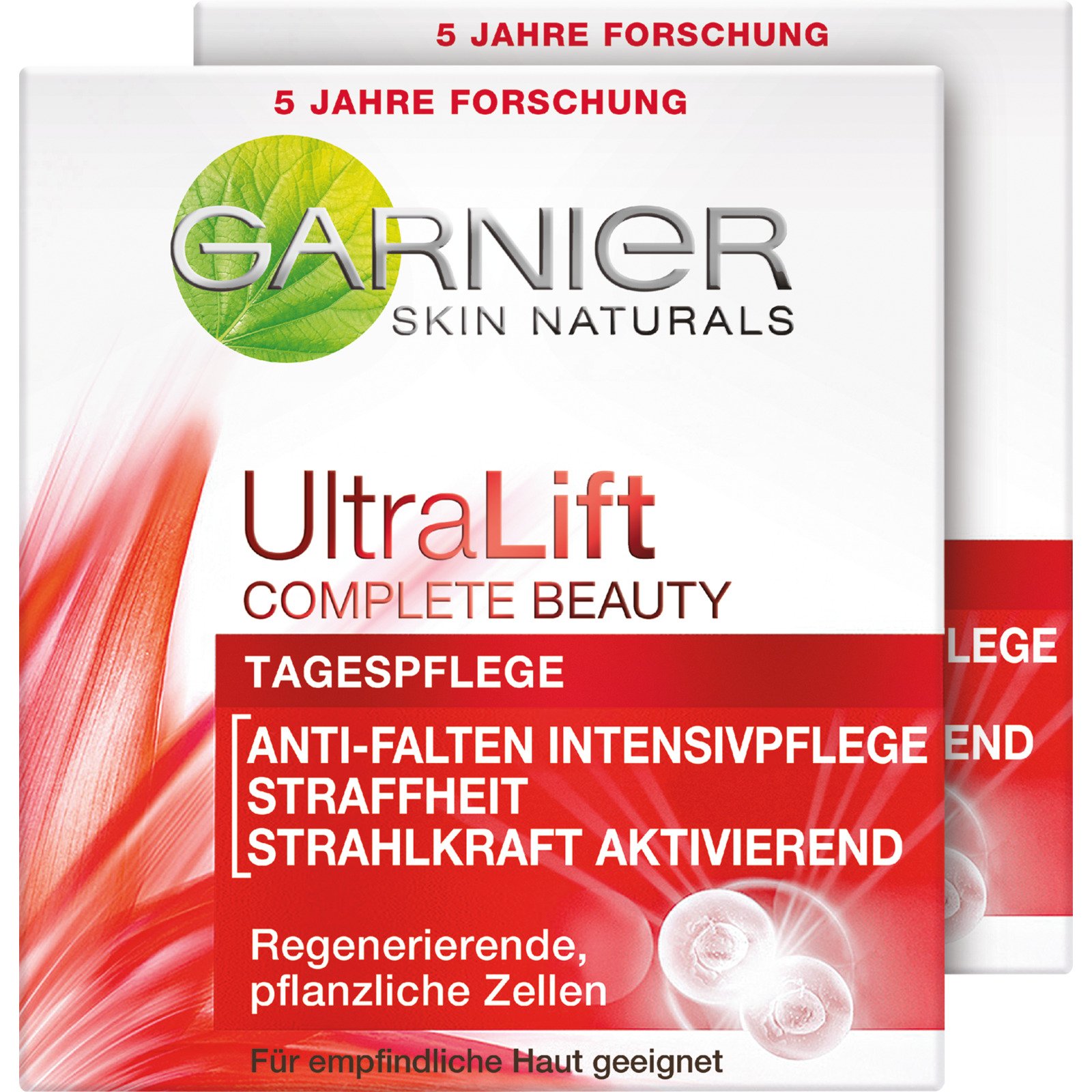 Garnier Gesichtscreme Ultralift Tag 2 x 50 ml