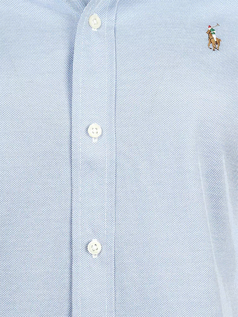 POLO RALPH LAUREN Bluse Skinny Fit HEIDI blau
