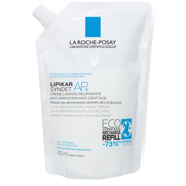 La Roche-Posay Lipikar syndet AP  Nachfüllpackung Btl 400 ml