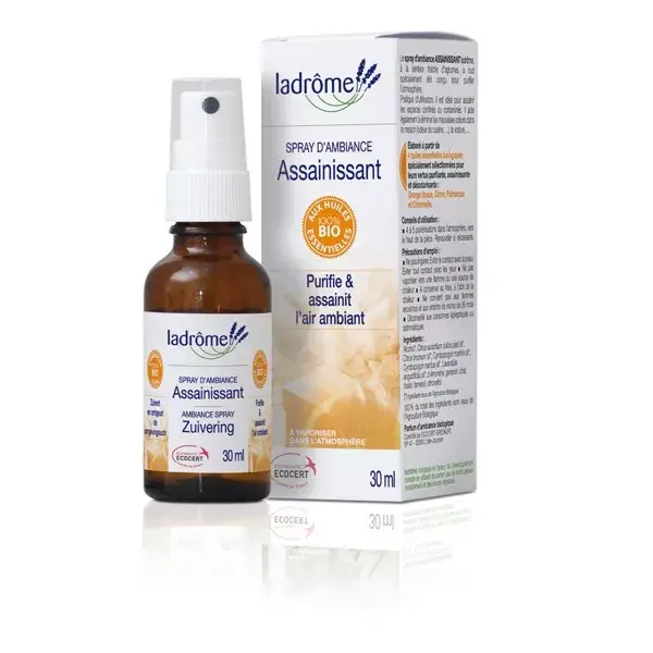 Spray de Ambiente Higienizante Orgânico Ladrome 30ml