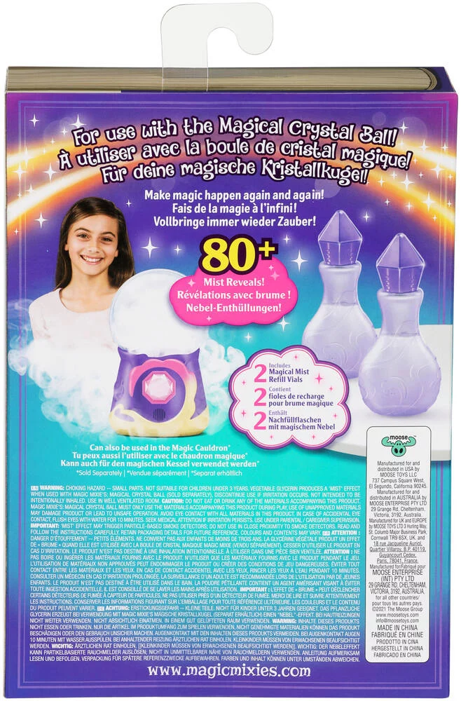 MAGIC MIXIES - RECHARGE POUR BOULE DE CRISTAL - NOUVEAU CONCEPT  TOP SECRET