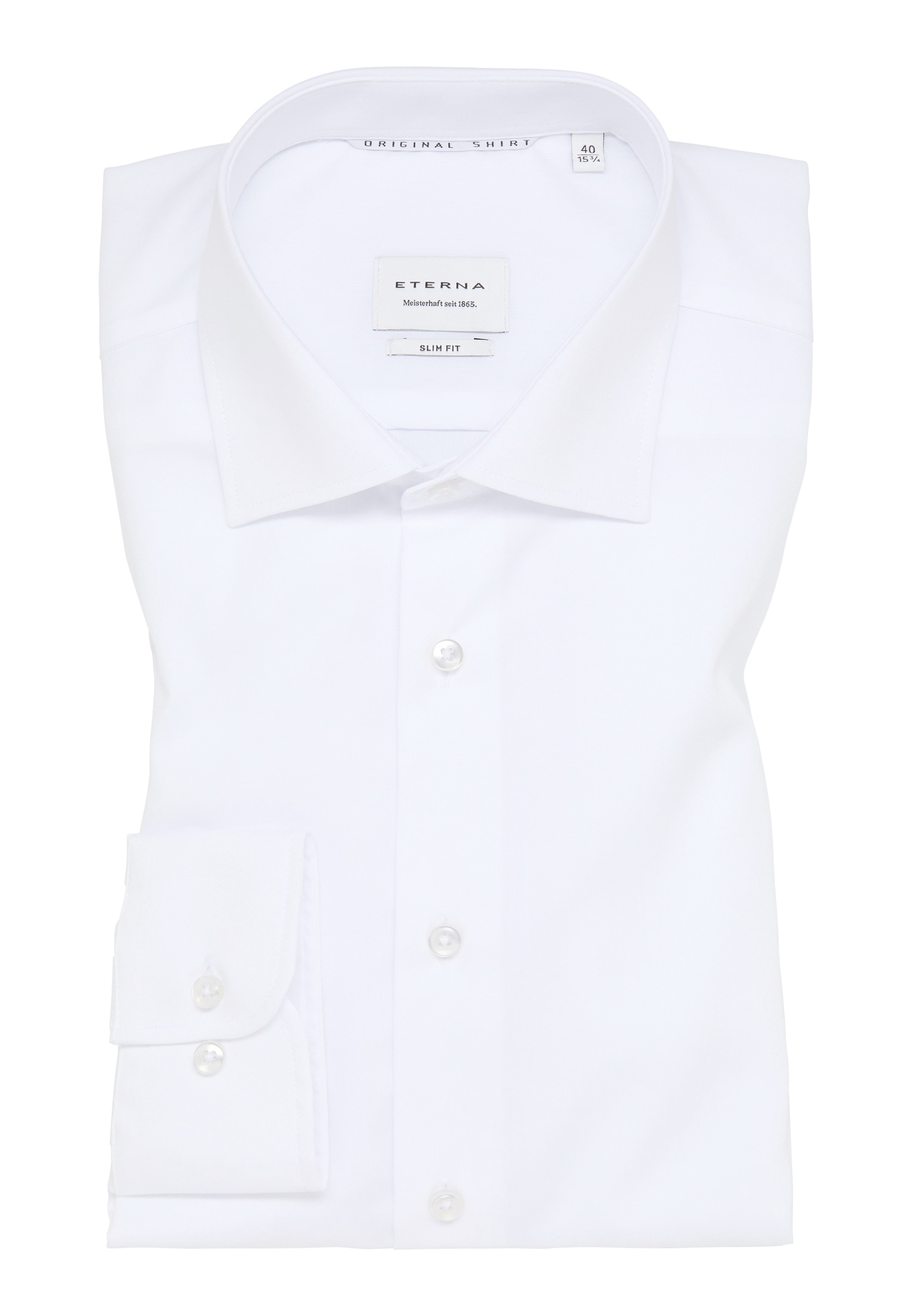 Eterna Langarmhemd »SLIM FIT«, NON IRON (bügelfrei)