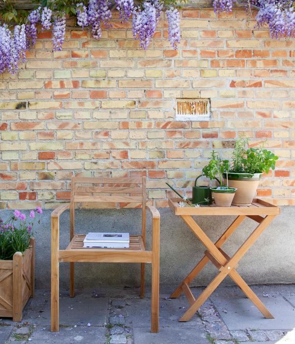Cinas Tabletttisch, ca. B60/H65/T40 cm