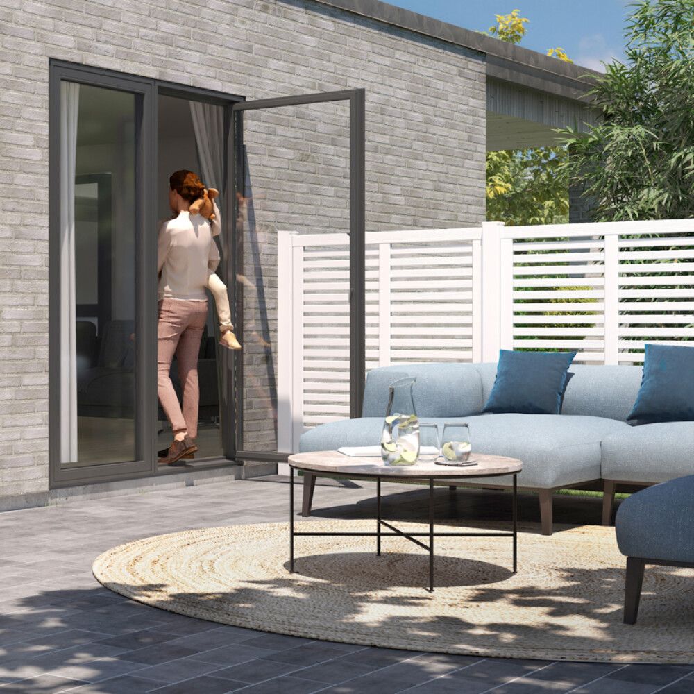 LEVEGG PLUS HARMONI 120X140CM HVIT