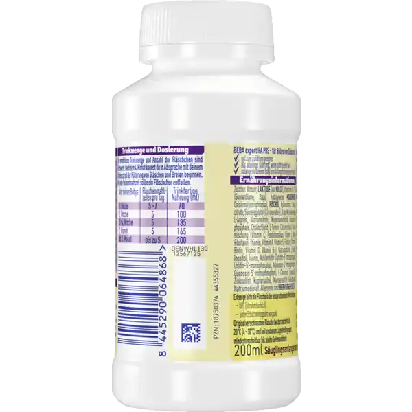 expert HA PRE hydrolysierte Anfangsnahrung von Geburt an