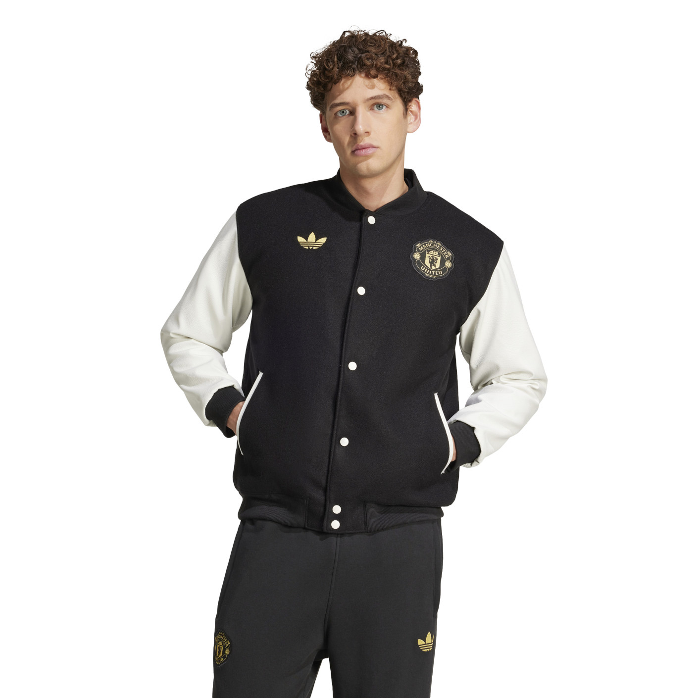 Adidas Manchester United CNY Jack 2024-2025 Zwart Wit Goud