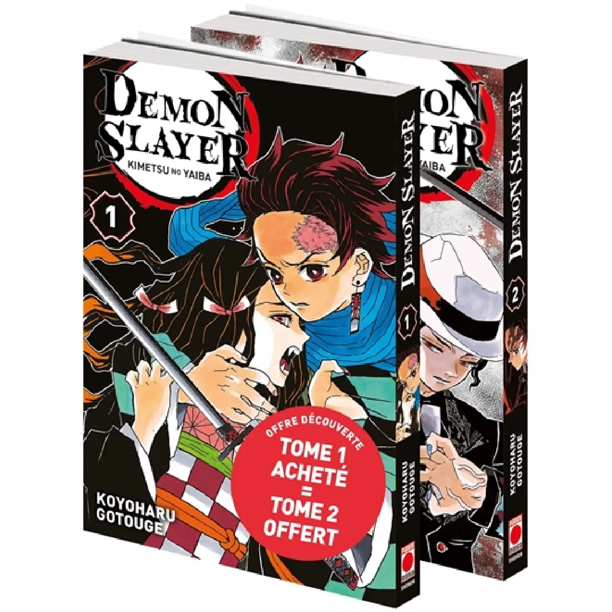 Demon slayer : pack découverte T01 & T02