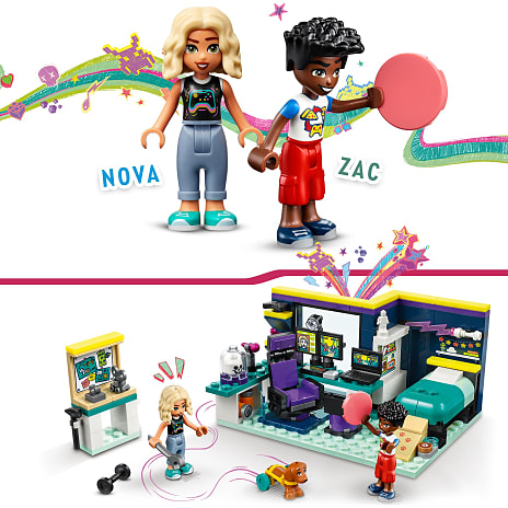 LEGO Friends 41755 Novas værelse