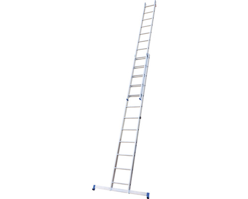 WERNER Aluminium schuifladder, 2-delig, 2 x 12 sporten, werkhoogte 6,1 m