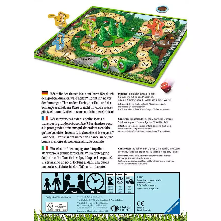 Ravensburger Wo ist der Grüffelo? bunt