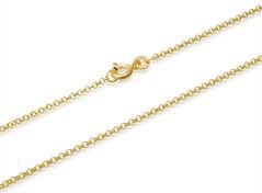 8 karaat gouden ketting: ankerketting goud 45cm
