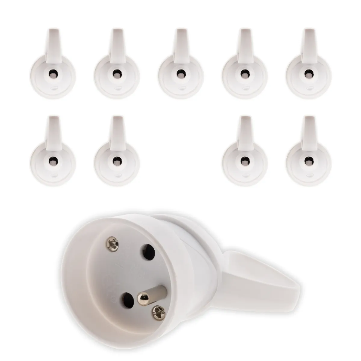 Zenitech Lot de fiches femelles avec anneau