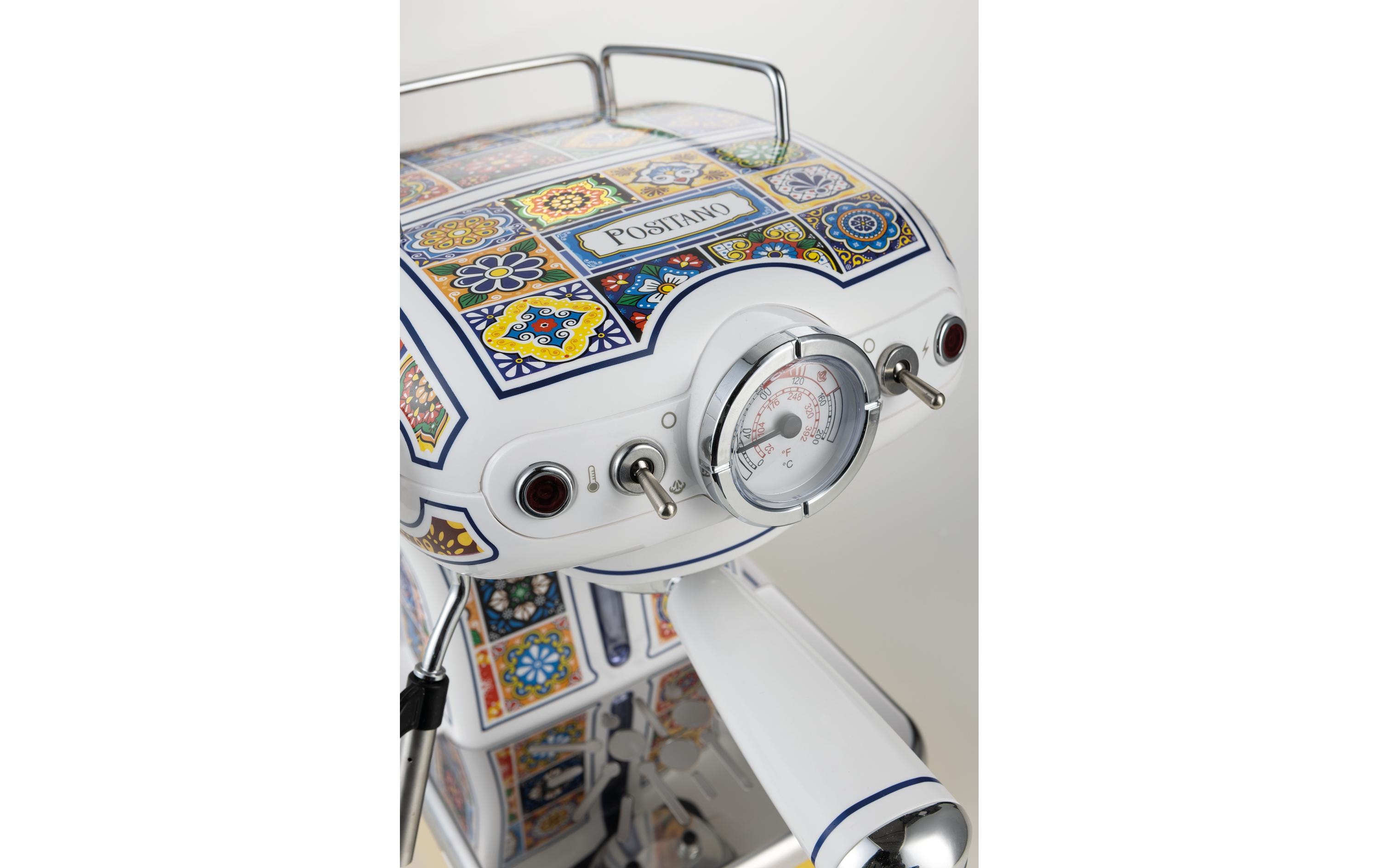 Siebträgermaschine Positano ARI-1389-POS Gelb<br>Espressomaschine