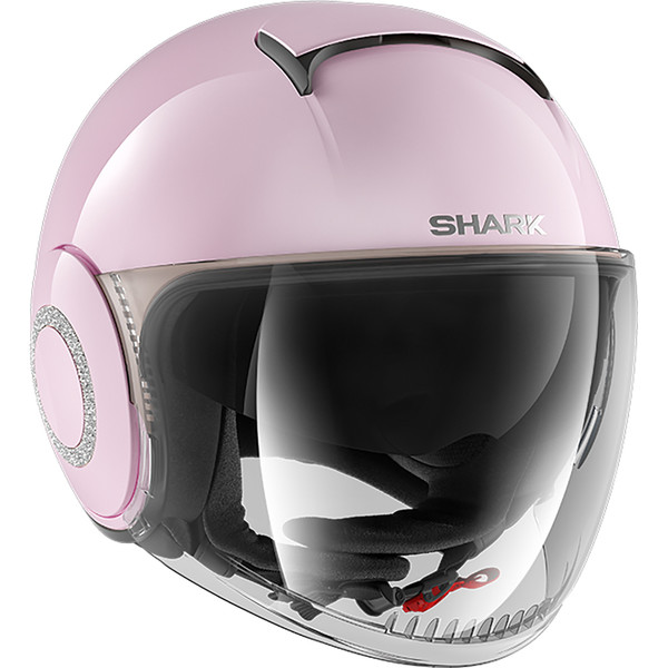 Shark - Casque Nano Crystal Swarovski® Rose