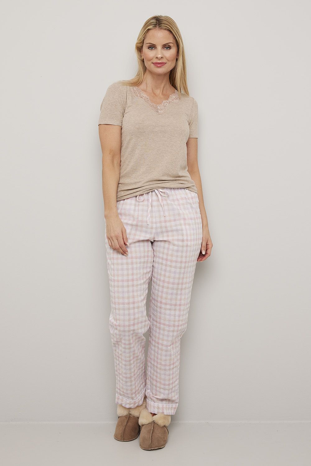 Pyjamastopp med korte ermer Alice