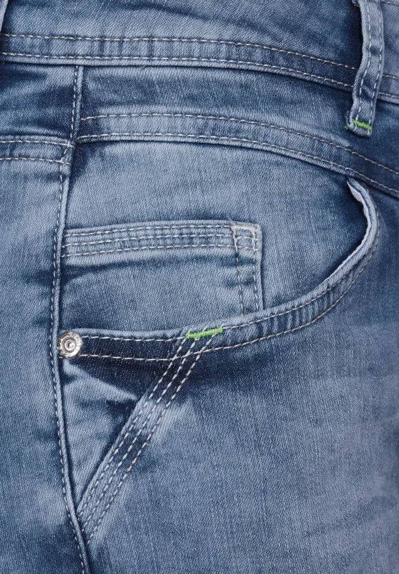 Slim Fit Bootcut Jeans - authentic used wash