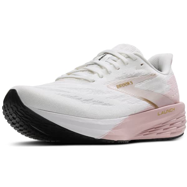 Chaussure running BROOKS LAUNCH 11 W WHITE/GOLD/PINK