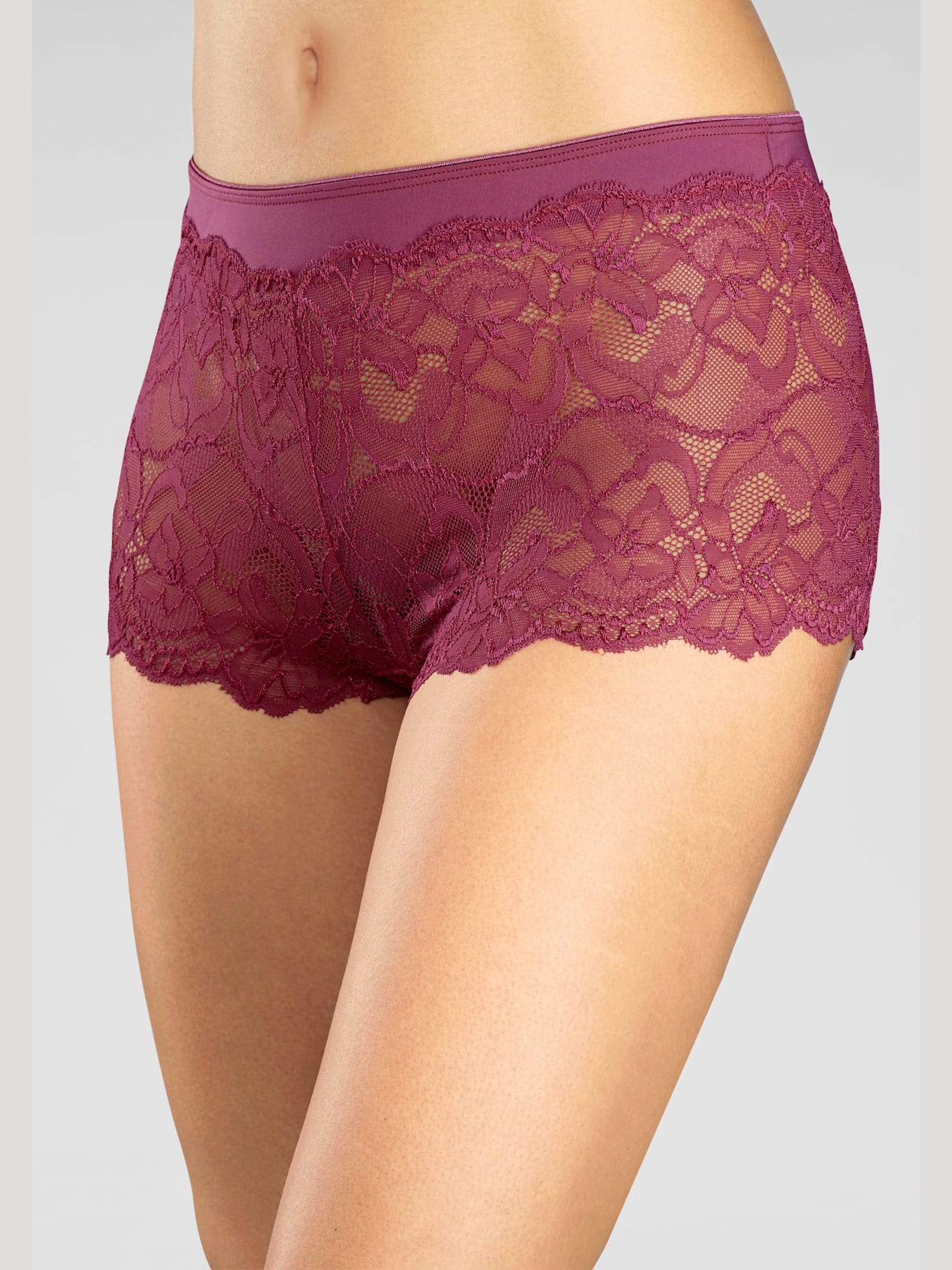 Panty lot de 2 panties en dentelle
