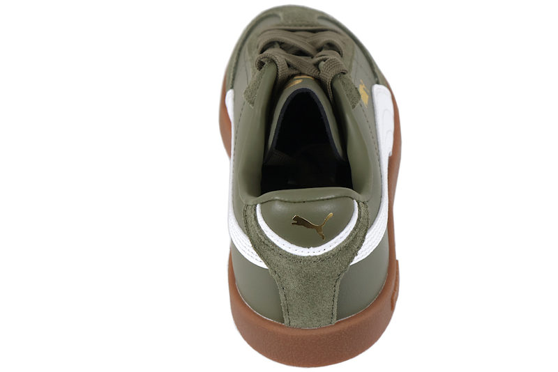 PUMA CLUB II ERA SNEAKERS I ARMYGRØNT SKIND