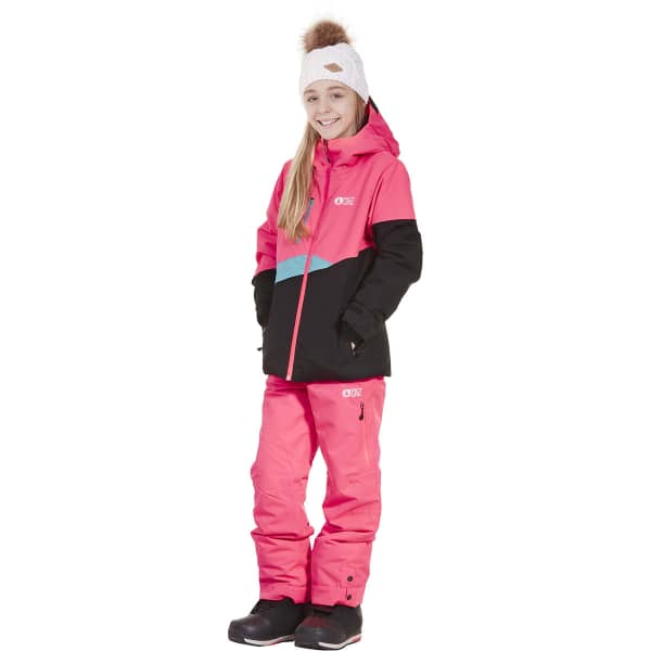 Veste snowboard PICTURE NAIKA JKT KIDS NEON PINK BLACK