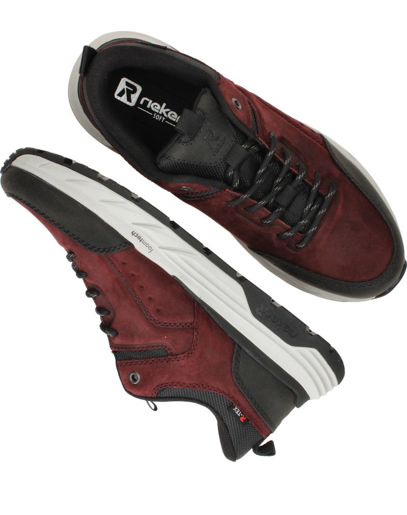 Rieker TEX Sneakers Rood Heren