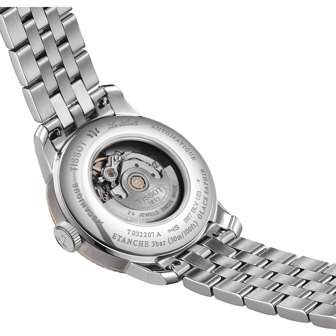 Tissot Le Locle Automatic Diamond / 18 Karat Roségold