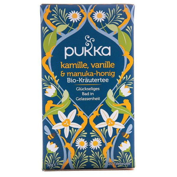Pukka Manuka Tee - Kamille, Vanille, Manuka Honig