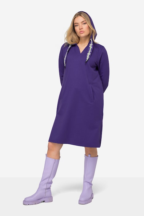 Sweatkleid, Kapuze, OEKO-TEX
