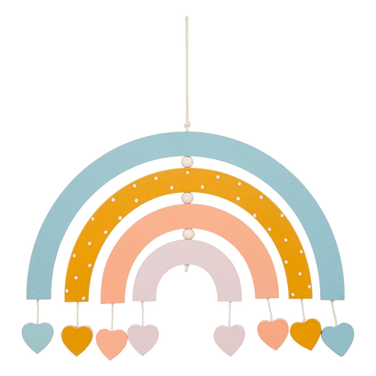 DECO MURALE ARC EN CIEL 30X20CM