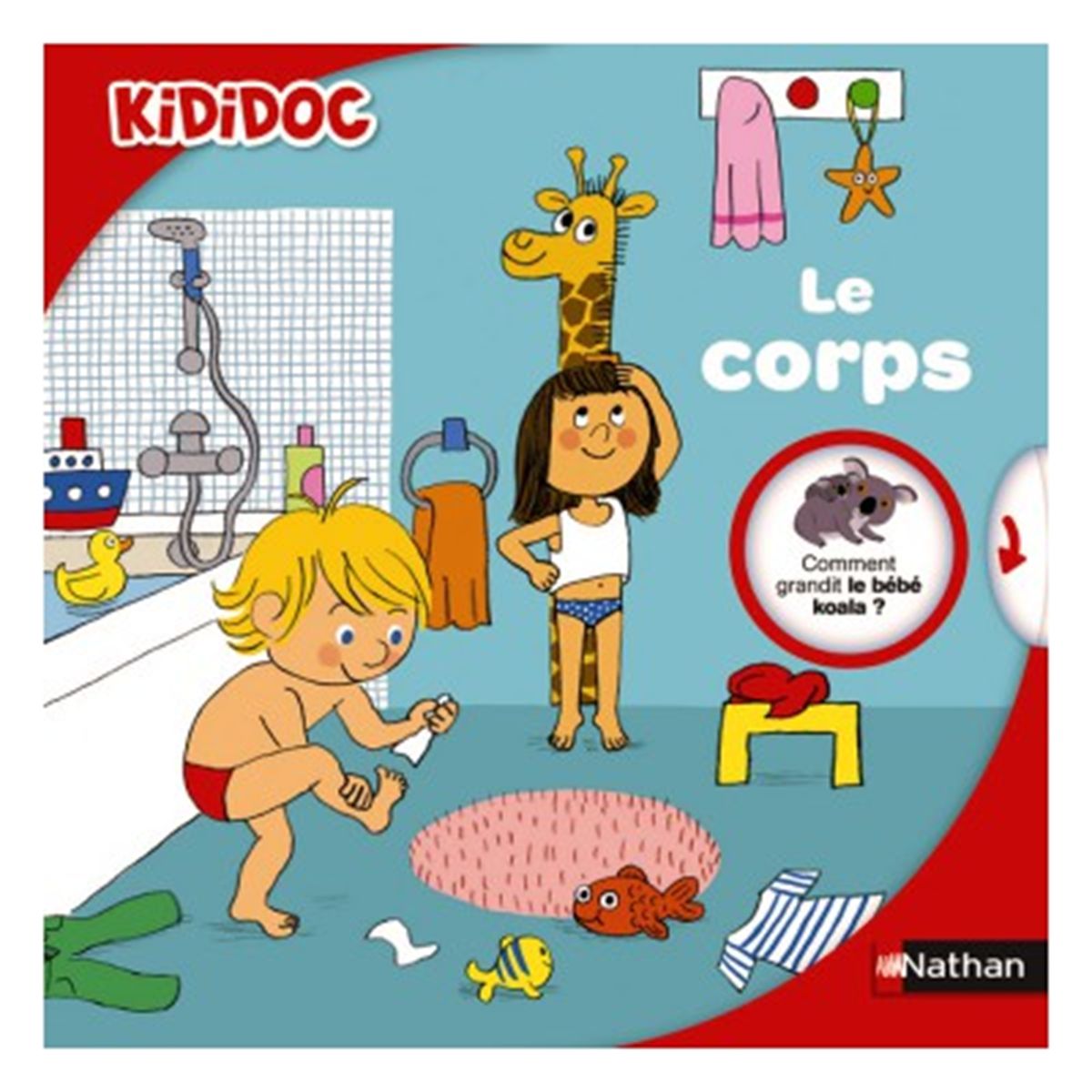 Livre Kididoc : Le corps