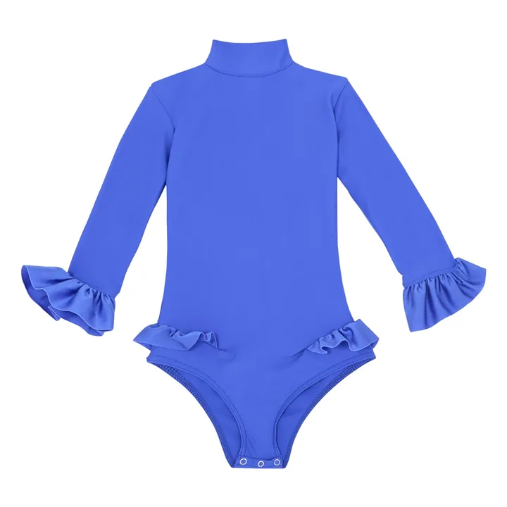 Lison Paris Maillot 1 Pièce Anti-UV Bora Bora Surfer | Bleu azur