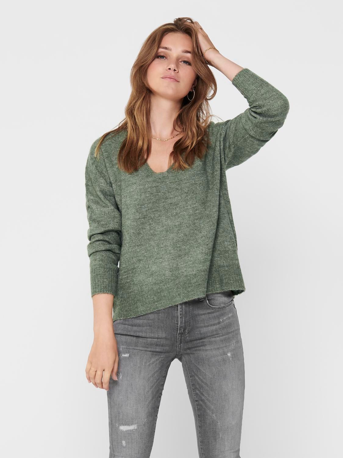 JDYELANORA Strickpullover Kalamata